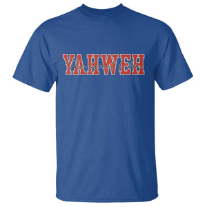 Yahweh The Great I Am T Shirt Christian Religious Faith TS11 Royal Blue Print Your Wear