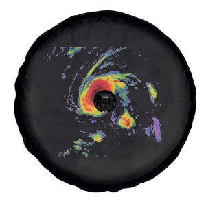 Hurricane Gabrielle 2025 Spare Tire Cover Meteorologist Weather Radar Storm Chasing TS11 Print Your Wear