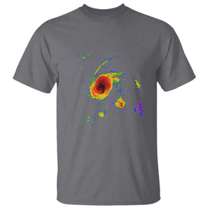 Hurricane Gabrielle 2025 T Shirt Meteorologist Weather Radar Storm Chasing TS11 Charcoal Print Your Wear