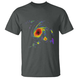 Hurricane Gabrielle 2025 T Shirt Meteorologist Weather Radar Storm Chasing TS11 Dark Heather Print Your Wear