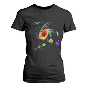 Hurricane Gabrielle 2025 T Shirt For Women Meteorologist Weather Radar Storm Chasing TS11 Black Print Your Wear
