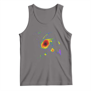 Hurricane Gabrielle 2025 Tank Top Meteorologist Weather Radar Storm Chasing TS11 Deep Heather Print Your Wear