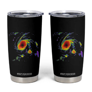 Hurricane Gabrielle 2025 Tumbler Cup Meteorologist Weather Radar Storm Chasing TS11 Black Print Your Wear