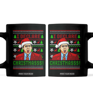 Funny I Declare Christmas Coffee Mug Funny Christmas Office Holiday Meme TS11 Black Print Your Wear