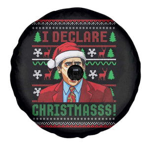 Funny I Declare Christmas Spare Tire Cover Funny Christmas Office Holiday Meme TS11 Print Your Wear