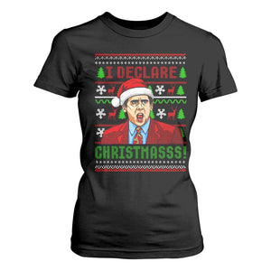 Funny I Declare Christmas T Shirt For Women Funny Christmas Office Holiday Meme TS11 Black Print Your Wear