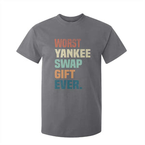 Funny Worst Yankee Swap Gift Ever T Shirt For Kid Christmas Gift Exchange Game TS11 Charcoal Print Your Wear