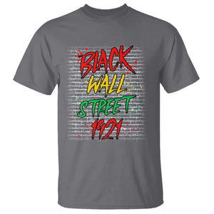 Black Wall Street 1921 T Shirt Tulsa Oklahoma Black History Month TS11 Charcoal Print Your Wear