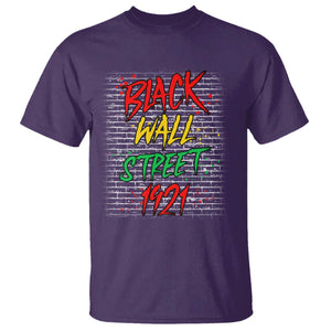 Black Wall Street 1921 T Shirt Tulsa Oklahoma Black History Month TS11 Purple Print Your Wear