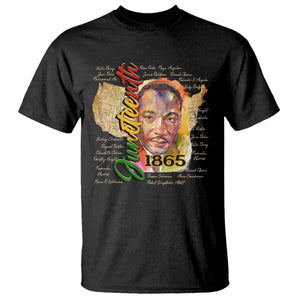 Juneteenth 1865 T Shirt Black Leaders African American Heritage TS11 Black Print Your Wear