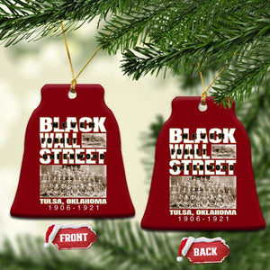 Never Forget Greenwood Black Wall Street Ceramic Ornament Black History Month TS11 Print Your Wear