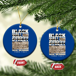 Never Forget Greenwood Black Wall Street Ceramic Ornament Black History Month TS11 1pc Blue Print Your Wear