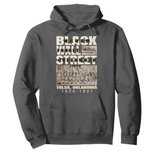 Never Forget Greenwood Black Wall Street Hoodie Black History Month TS11 Dark Heather Print Your Wear