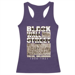 Never Forget Greenwood Black Wall Street Racerback Tank Top Black History Month TS11 Purple Print Your Wear