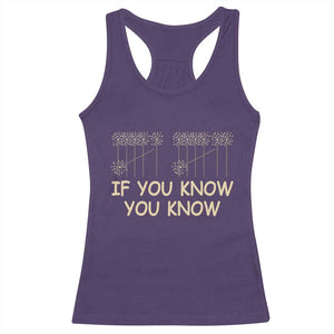 Funny 67 New Year Racerback Tank Top If You Know You Know Six Seven Meme Sparklers TS11 Purple Print Your Wear