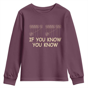 Funny 67 New Year Youth Sweatshirt If You Know You Know Six Seven Meme Sparklers TS11 Maroon Print Your Wear