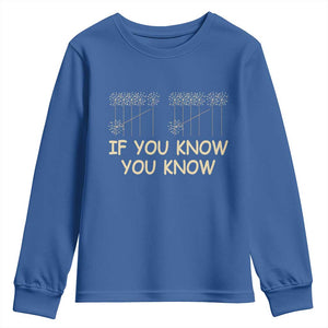 Funny 67 New Year Youth Sweatshirt If You Know You Know Six Seven Meme Sparklers TS11 Royal Blue Print Your Wear