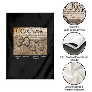 Civil Right Leaders Garden Flag Martin Luther King Malcolm X Frederick Douglass Obama Black History Month TS11 Print Your Wear