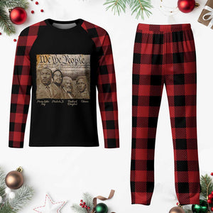 Civil Right Leaders Plaid Pajama Set Martin Luther King Malcolm X Frederick Douglass Obama Black History Month TS11 Buffalo Plaid Print Your Wear