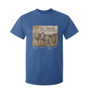 Civil Right Leaders T Shirt For Kid Martin Luther King Malcolm X Frederick Douglass Obama Black History Month TS11 Royal Blue Print Your Wear