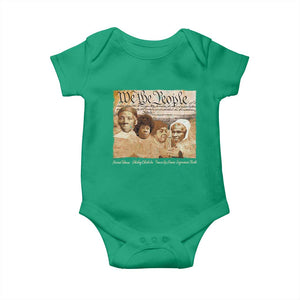 Black Women Leaders Baby Onesie Harriet Tubman Shirley Fannie Hamer Sojourner Truth Black History Month TS11 Irish Green Print Your Wear