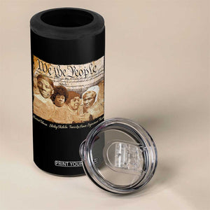 Black Women Leaders 4 in 1 Can Cooler Tumbler Harriet Tubman Shirley Fannie Hamer Sojourner Truth Black History Month TS11 Print Your Wear