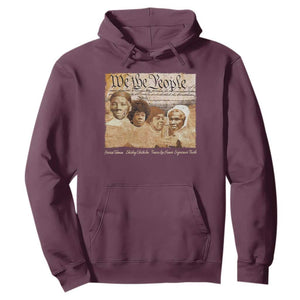 Black Women Leaders Hoodie Harriet Tubman Shirley Fannie Hamer Sojourner Truth Black History Month TS11 Maroon Print Your Wear
