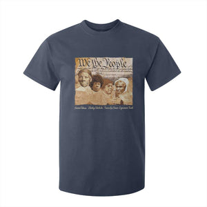 Black Women Leaders T Shirt For Kid Harriet Tubman Shirley Fannie Hamer Sojourner Truth Black History Month TS11 Navy Print Your Wear