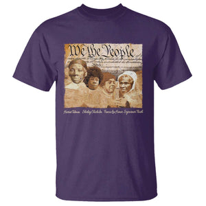 Black Women Leaders T Shirt Harriet Tubman Shirley Fannie Hamer Sojourner Truth Black History Month TS11 Purple Print Your Wear