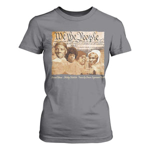 Black Women Leaders T Shirt For Women Harriet Tubman Shirley Fannie Hamer Sojourner Truth Black History Month TS11 Charcoal Print Your Wear