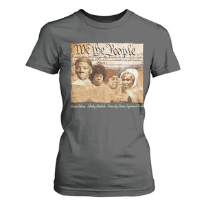 Black Women Leaders T Shirt For Women Harriet Tubman Shirley Fannie Hamer Sojourner Truth Black History Month TS11 Dark Heather Print Your Wear