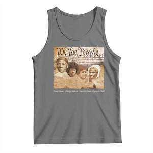 Black Women Leaders Tank Top Harriet Tubman Shirley Fannie Hamer Sojourner Truth Black History Month TS11 Black Heather Print Your Wear
