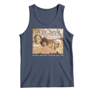 Black Women Leaders Tank Top Harriet Tubman Shirley Fannie Hamer Sojourner Truth Black History Month TS11 Navy Print Your Wear