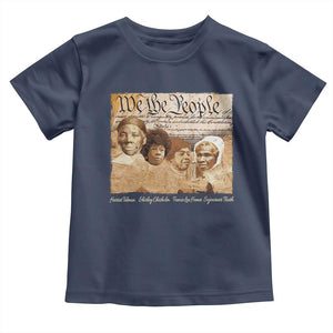 Black Women Leaders Toddler T Shirt Harriet Tubman Shirley Fannie Hamer Sojourner Truth Black History Month TS11 Navy Print Your Wear