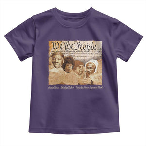 Black Women Leaders Toddler T Shirt Harriet Tubman Shirley Fannie Hamer Sojourner Truth Black History Month TS11 Purple Print Your Wear