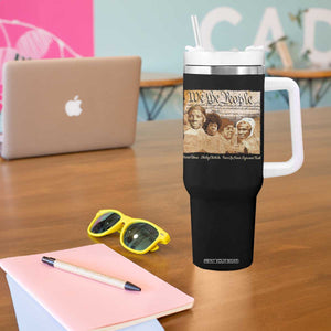 Black Women Leaders Tumbler With Handle Harriet Tubman Shirley Fannie Hamer Sojourner Truth Black History Month TS11 Print Your Wear