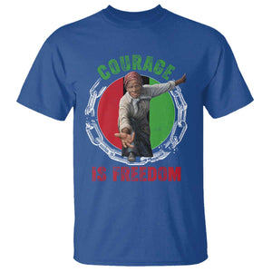 Harriet Tubman T Shirt Courage Is Freedom Black History Hero TS11 Royal Blue Print Your Wear
