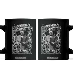 Booker Taliaferro Washington Coffee Mug African American Educator Black History TS11 Black Print Your Wear