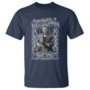 Booker Taliaferro Washington T Shirt African American Educator Black History TS11 Navy Print Your Wear