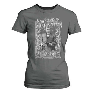 Booker Taliaferro Washington T Shirt For Women African American Educator Black History TS11 Dark Heather Print Your Wear