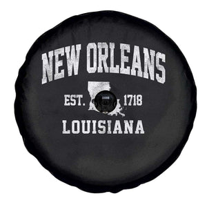 New Orleans Louisiana LA Est 1718 Spare Tire Cover TS11 Print Your Wear