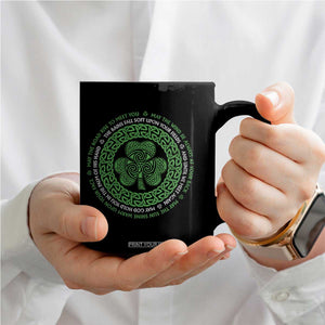 Irish Blessing May The Road Rise To Meet You Coffee Mug Celtic Knot Shamrock TS11 Print Your Wear