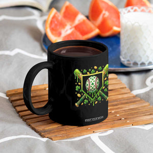 St Patricks Day Baseball Ice Cream Drip Home Plate Coffee Mug TS11 Print Your Wear
