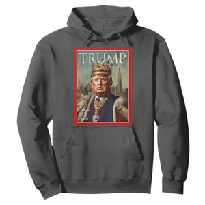 Trump Long Live The King Hoodie American Patriotic TS11 Dark Heather Print Your Wear
