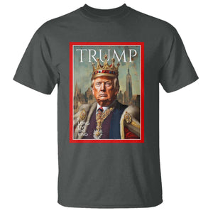 Trump Long Live The King T Shirt American Patriotic TS11 Dark Heather Print Your Wear