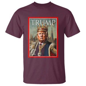 Trump Long Live The King T Shirt American Patriotic TS11 Maroon Print Your Wear