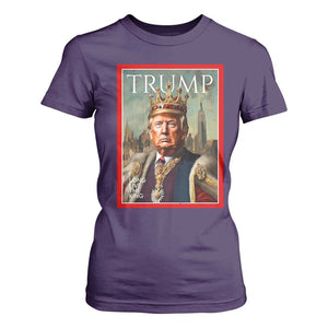Trump Long Live The King T Shirt For Women American Patriotic TS11 Purple Print Your Wear