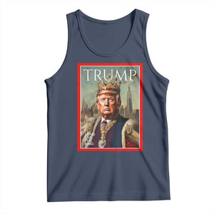 Trump Long Live The King Tank Top American Patriotic TS11 Navy Print Your Wear