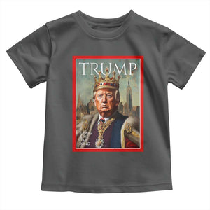Trump Long Live The King Toddler T Shirt American Patriotic TS11 Dark Heather Print Your Wear