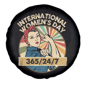 International Women's Day IWD 8 March 2025 Spare Tire Cover TS11 Print Your Wear